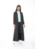 TECHNICAL JACKET FULL LENGTH, BLACK